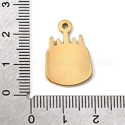 Birthday 304 Stainless Steel Pendants&nbsp;SA-CBA9B1E-09G