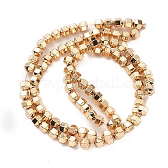 Synthetic Non-magnetic Hematite Beads Strands&nbsp;G-M095-E01-01KCG