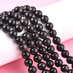 Natural Obsidian Bead Strands&nbsp;G-R173-8mm-02