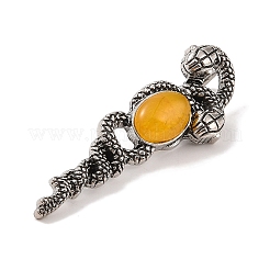 Natural Topaz Jade Pendants&nbsp;G-A224-03AS-13