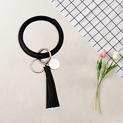 1Pc PU String Keychains&nbsp;KEYC-CL0001-08B