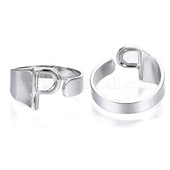 Alloy Cuff Finger Rings&nbsp;RJEW-S038-195P-P-NR