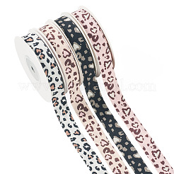 4 Rolls 4 Colors Polyester Ribbon&nbsp;OCOR-TA0004-15