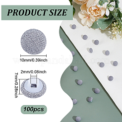 100Pcs Platic Sewing Buttons&nbsp;DIY-NB0013-44C