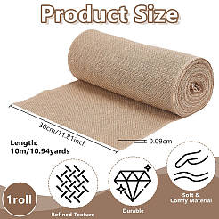 Linen Roll Fabric&nbsp;DIY-WH0816-178