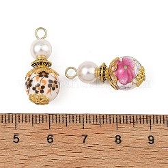 Printed Handmade Porcelain Pendants&nbsp;PALLOY-JF05931