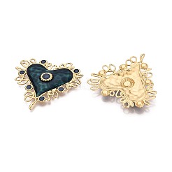 304 Stainless Steel and Enamel Big Pendants&nbsp;STAS-T068-101B-G