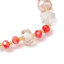 3Pcs Glass Beads Stretch Bracelets for Women&nbsp;BJEW-MZ00191