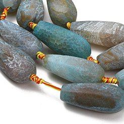 Natural Dragon Veins Agate Beads Strands&nbsp;G-A321-I05-01