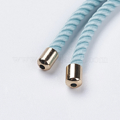 Nylon Twisted Cord Bracelet Making&nbsp;MAK-F018-09G-RS