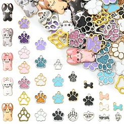 30Pcs 15 Styles Alloy Charms&nbsp;FIND-YW0006-54