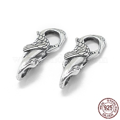 Thailand 925 Sterling Silver Lobster Claw Clasps&nbsp;STER-L055-057AS