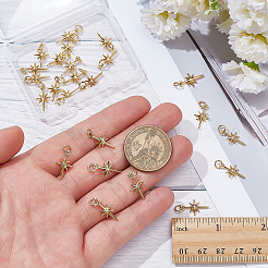 24Pcs Brass Pendants&nbsp;KK-ME0003-70