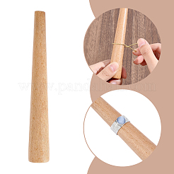 Oak Wood Ring Sizers & Mandrels&nbsp;TOOL-WH0006-004A