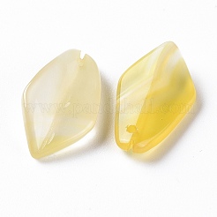 Natural Yellow Agate Pendants&nbsp;G-F697-B04