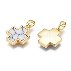 Real 18K Gold Plated Brass Pendants&nbsp;KK-N233-172A-01A