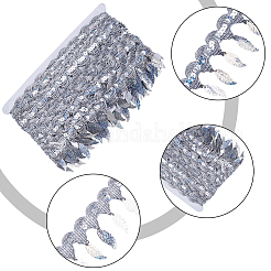 Polyester Braid Sequin Trimming&nbsp;OCOR-WH0085-03C