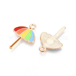 Beach Theme Alloy Enamel Pendants&nbsp;ENAM-T022-33H