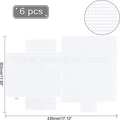 Plastic Mesh Canvas Sheets&nbsp;DIY-WH0257-33