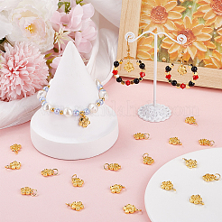40Pcs Rack Plating Alloy Charms&nbsp;FIND-BBC0003-41G