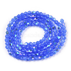 Imitation Jade Electroplate Glass Beads Strands&nbsp;LS-EGLA-A039-J2mm-L04
