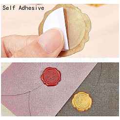 100Pcs Adhesive Wax Seal Stickers&nbsp;DIY-CP0009-47D