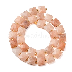 Natural Pink Aventurine Beads Strands&nbsp;G-F839-A09-01