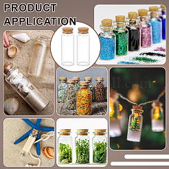 Glass Wishing Bottles for Bead Containers&nbsp;AJEW-WH0871-38A