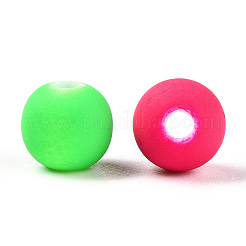 Spray Painted Acrylic Beads&nbsp;ACRP-N003-04B-M