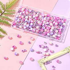 244Pcs Imitation Acrylic Beads Kits&nbsp;OACR-FS0004-07B