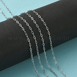 Tarnish Resistant 304 Stainless Steel Cable Chains&nbsp;CHS-K001-30-2mm