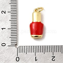 Brass Enamel Pendants&nbsp;KK-A268-03G-B