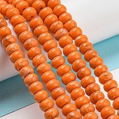 Synthetic Imperial Jasper Dyed Beads Strands&nbsp;G-D077-E01-02F