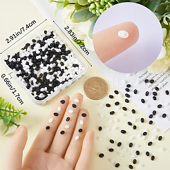 80G 2 Colors Opaque Luster Czech Glass Seed Beads&nbsp;SEED-CN0001-27