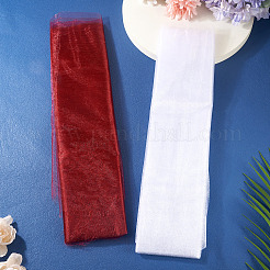 2 Rolls 2 Colors Polyester Fabric&nbsp;AJEW-TA0002-65A-03