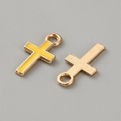 Alloy Enamel Pendants&nbsp;FIND-WH0199-35G-07