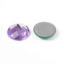Imitation Taiwan Acrylic Rhinestone Flat Back Cabochons&nbsp;GACR-D002-14mm-M