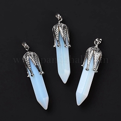 Opalite Big Pointed Pendants&nbsp;G-E059-03AS-10