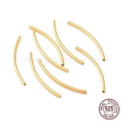 925 Sterling Silver Tube Beads&nbsp;STER-D035-12G-02