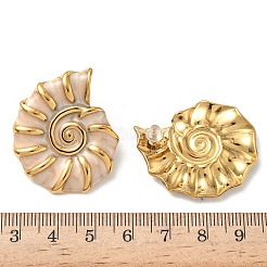 304 Stainless Steel Conch Stud Earrings&nbsp;EJEW-A147-02G