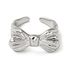 Brass Open Cuff Ring&nbsp;RJEW-C037-04P