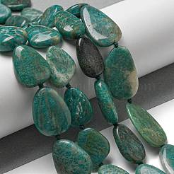 Natural Amazonite Beads Strands&nbsp;G-F645-02A