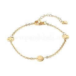 304 Stainless Steel Link Chains Bracelet&nbsp;BJEW-JB06522