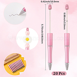 20Pcs Plastic Beadable Pens&nbsp;AJEW-BM0001-44B