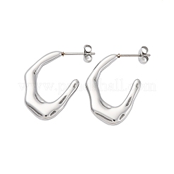 304 Stainless Steel Stud Earrings&nbsp;EJEW-B108-18P