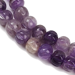 Natural Amethyst Beads Strands&nbsp;G-Z080-B04-8x6mm