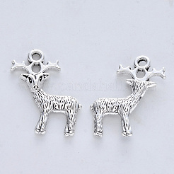 Tibetan Style Alloy Pendants&nbsp;TIBE-R316-054AS-RS