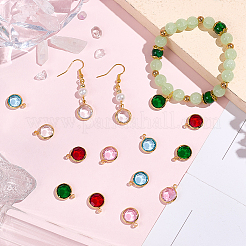 15Pcs 5 Colors K9 Glass Charms&nbsp;GLAA-BBC0001-11A