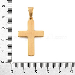 304 Stainless Steel Rhinestone Pendants&nbsp;STAS-G346-47B-G