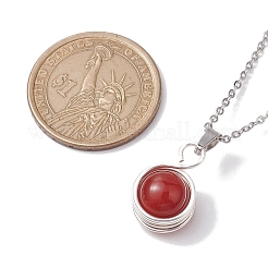 304 Stainless Steel Cable China Necklaces&nbsp;NJEW-JN04868-02